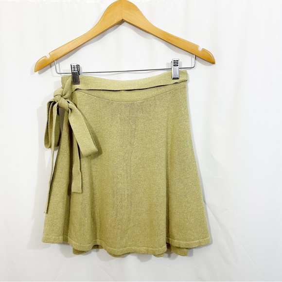 Zara Knit Wrap Mini Skirt - Picture 10 of 13